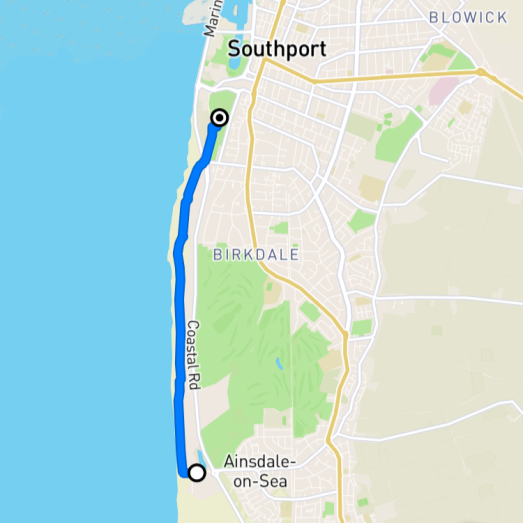 Hunter's Hill 5k Course Map